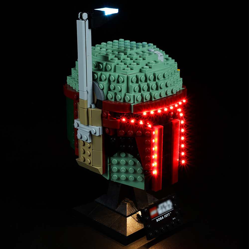 Light Kit for Boba Fett Helmet 75277 - DelsBricks Toys & CollectiblesLed Light Kit for LegoDelsBricks Toys & CollectiblesZENE