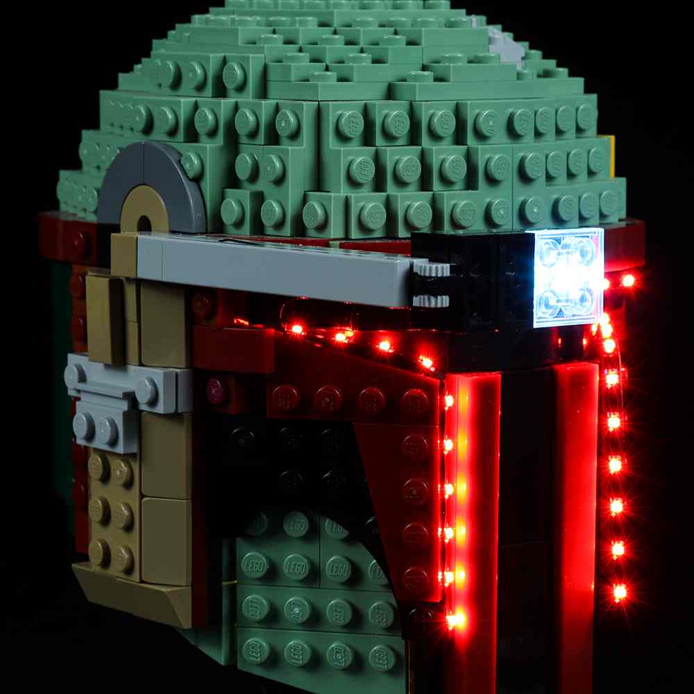 Light Kit for Boba Fett Helmet 75277 - DelsBricks Toys & CollectiblesLed Light Kit for LegoDelsBricks Toys & CollectiblesZENE