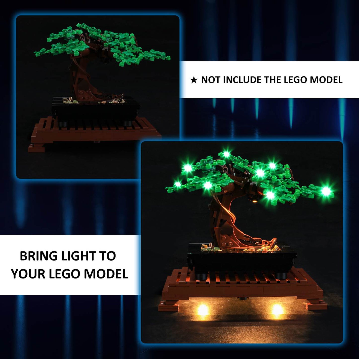 Light Kit for Bonsai Tree 10281 - DelsBricks Toys & CollectiblesLed Light Kit for LegoDelsBricks Toys & CollectiblesZENE