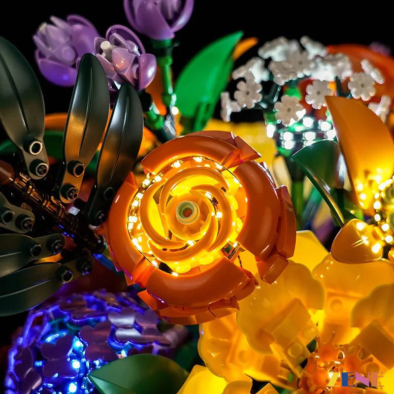 Light Kit for Botanical Flower Arrangement 10345 - DelsBricks Toys & CollectiblesLed Light Kit for LEGO ZENE20DelsBricks Toys & CollectiblesZENE