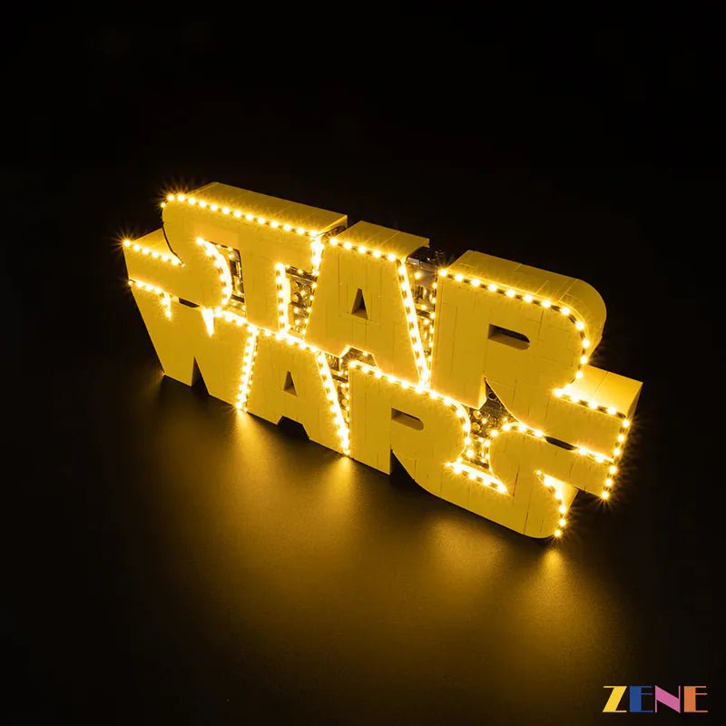 Light Kit for Brick - Built Star Wars Logo 75407 - DelsBricks Toys & CollectiblesLed Light Kit for LEGODelsBricks Toys & CollectiblesZENE