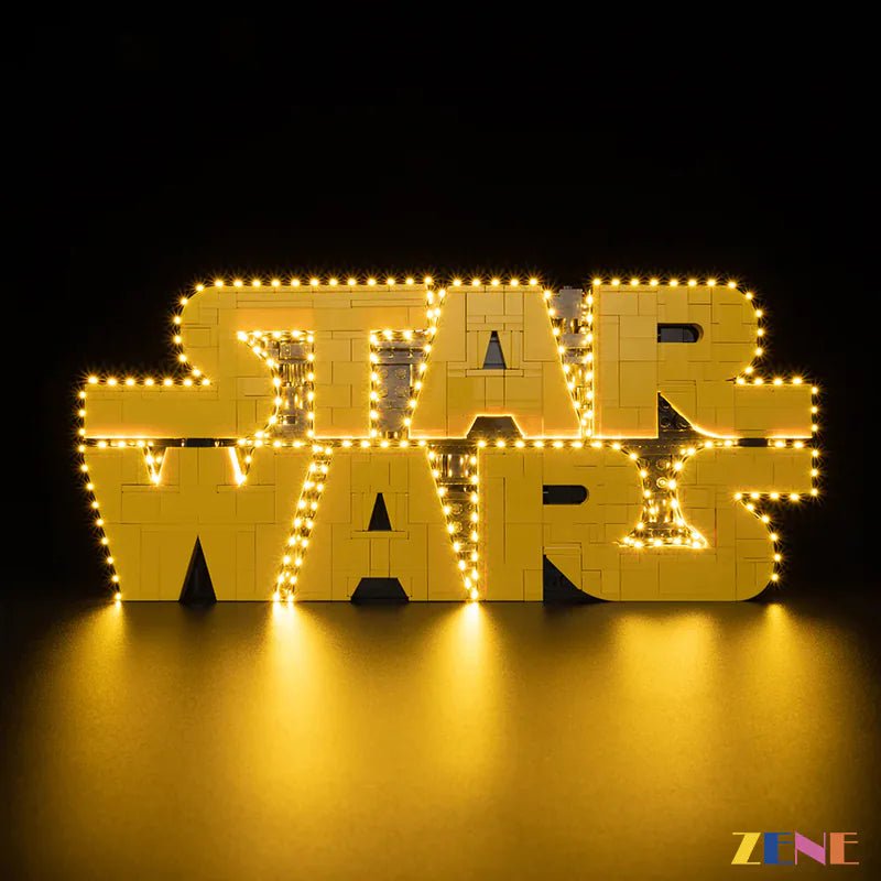 Light Kit for Brick - Built Star Wars Logo 75407 - DelsBricks Toys & CollectiblesLed Light Kit for LEGODelsBricks Toys & CollectiblesZENE