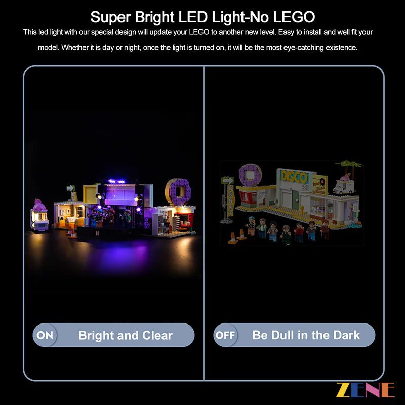 Light Kit for BTS Dynamite 21339 - DelsBricks Toys & CollectiblesLed Light Kit for LegoDelsBricks Toys & CollectiblesZENE
