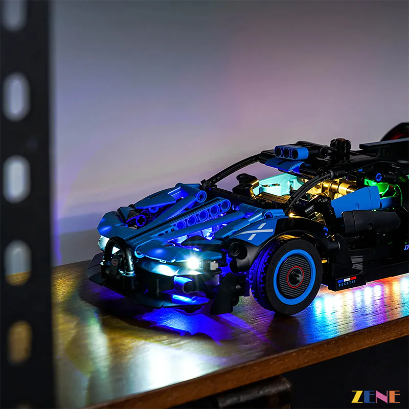 Light Kit for Bugatti Bolide Agile Blue 42162 - DelsBricks Toys & CollectiblesLed Light Kit for LegoDelsBricks Toys & CollectiblesZENE