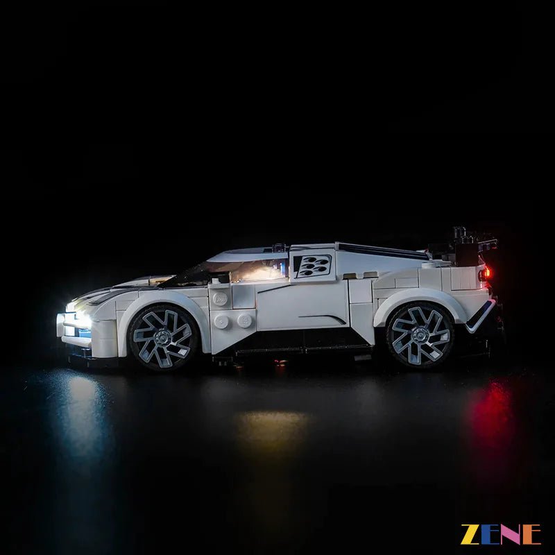 Light Kit for Bugatti Centodieci Hyper Sports Car 77240 - DelsBricks Toys & CollectiblesLed Light Kit for LEGO ZENE20DelsBricks Toys & CollectiblesZENE