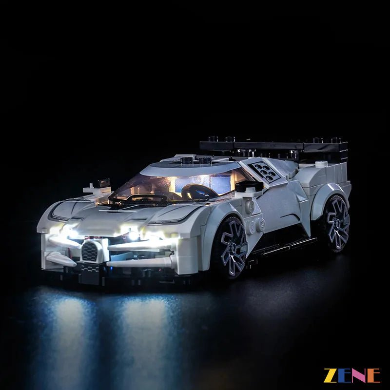 Light Kit for Bugatti Centodieci Hyper Sports Car 77240 - DelsBricks Toys & CollectiblesLed Light Kit for LEGO ZENE20DelsBricks Toys & CollectiblesZENE