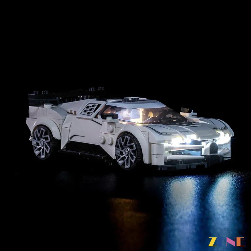Light Kit for Bugatti Centodieci Hyper Sports Car 77240 - DelsBricks Toys & CollectiblesLed Light Kit for LEGO ZENE20DelsBricks Toys & CollectiblesZENE