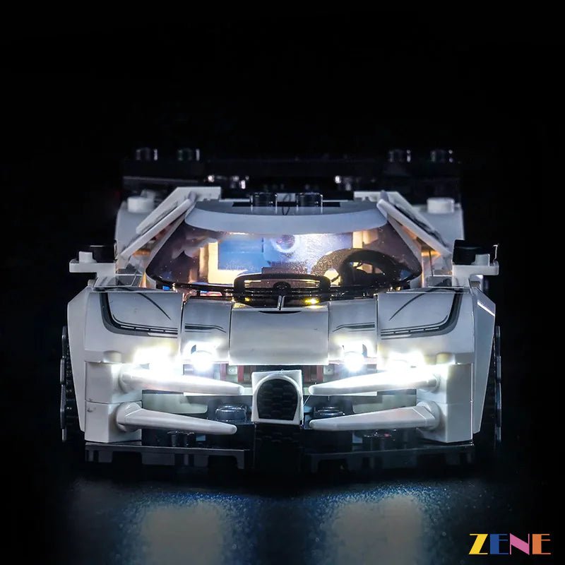 Light Kit for Bugatti Centodieci Hyper Sports Car 77240 - DelsBricks Toys & CollectiblesLed Light Kit for LEGO ZENE20DelsBricks Toys & CollectiblesZENE