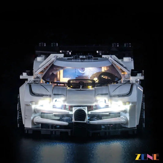 Light Kit for Bugatti Centodieci Hyper Sports Car 77240 - DelsBricks Toys & CollectiblesLed Light Kit for LEGO ZENE20DelsBricks Toys & CollectiblesZENE