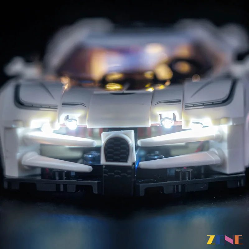 Light Kit for Bugatti Centodieci Hyper Sports Car 77240 - DelsBricks Toys & CollectiblesLed Light Kit for LEGO ZENE20DelsBricks Toys & CollectiblesZENE