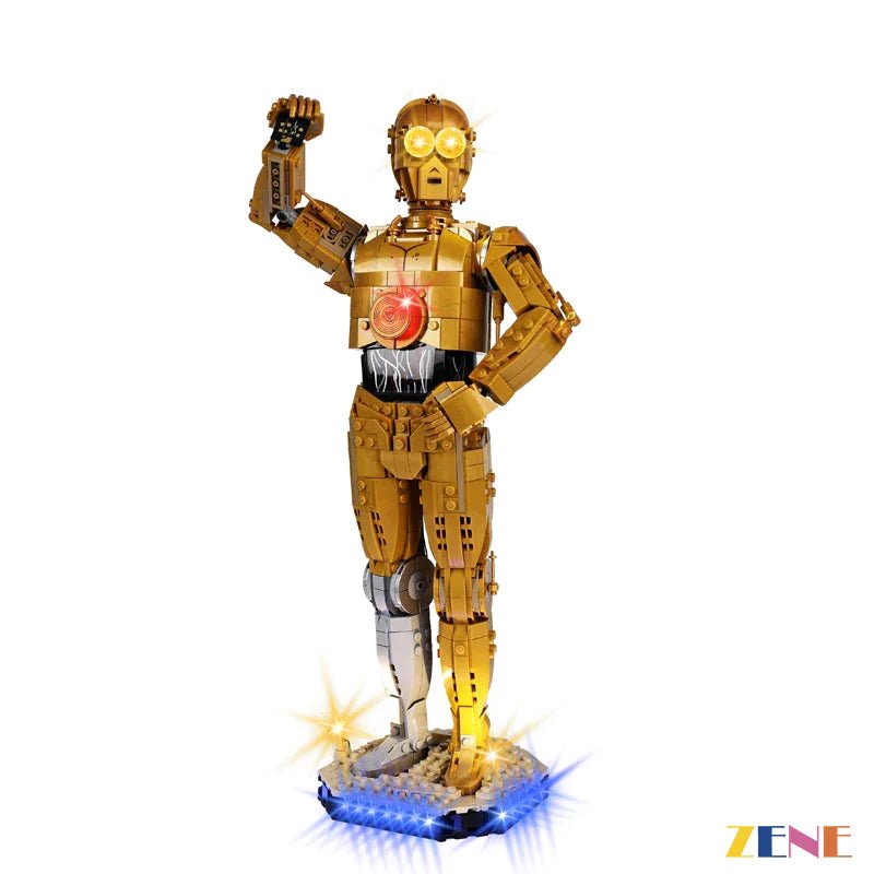 Light Kit for C - 3PO 75398 - DelsBricks Toys & CollectiblesLed Light Kit for LegoDelsBricks Toys & CollectiblesZENE
