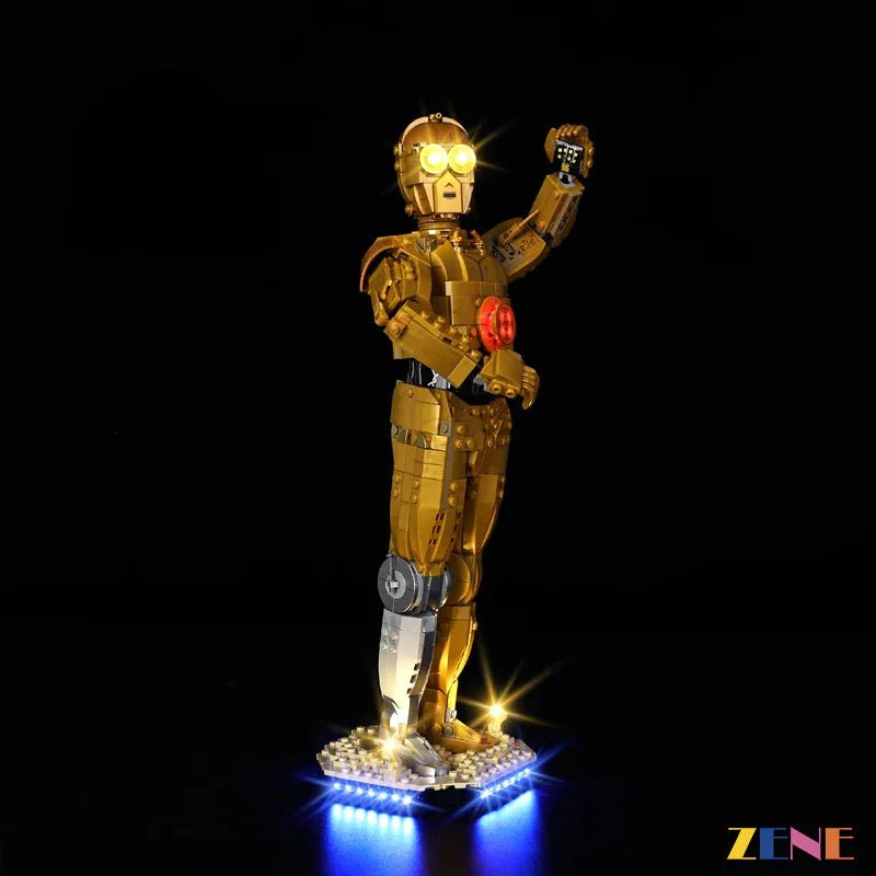 Light Kit for C - 3PO 75398 - DelsBricks Toys & CollectiblesLed Light Kit for LegoDelsBricks Toys & CollectiblesZENE