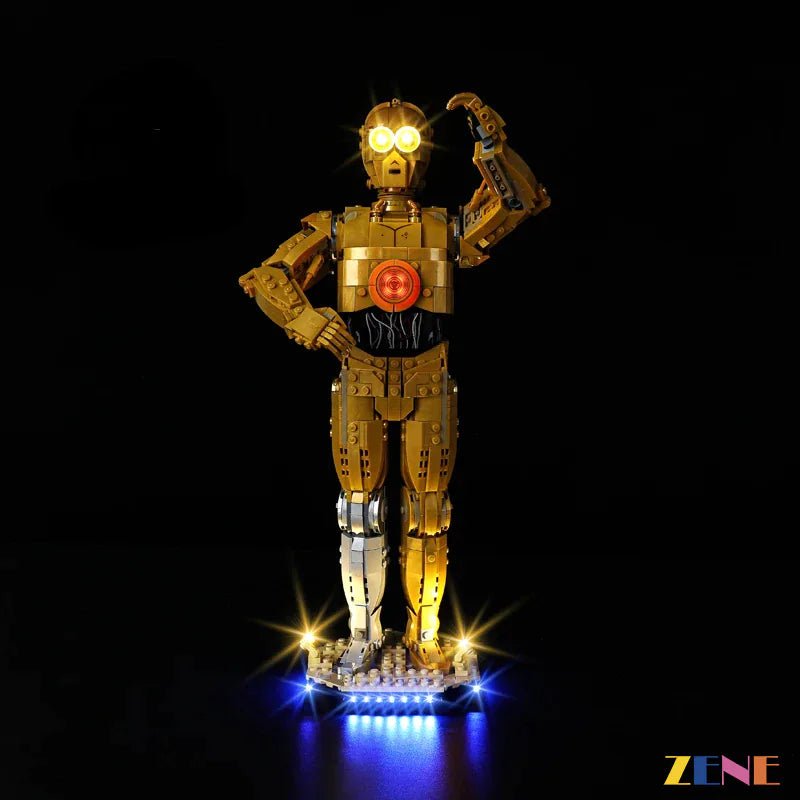 Light Kit for C - 3PO 75398 - DelsBricks Toys & CollectiblesLed Light Kit for LegoDelsBricks Toys & CollectiblesZENE