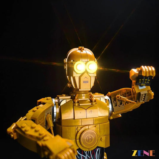 Light Kit for C - 3PO 75398 - DelsBricks Toys & CollectiblesLed Light Kit for LegoDelsBricks Toys & CollectiblesZENE