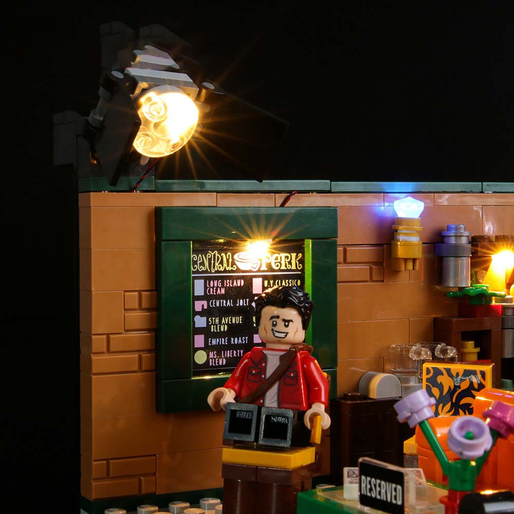 Light Kit for Central Perk 21319 - DelsBricks Toys & CollectiblesLed Light Kit for LegoDelsBricks Toys & CollectiblesZENE