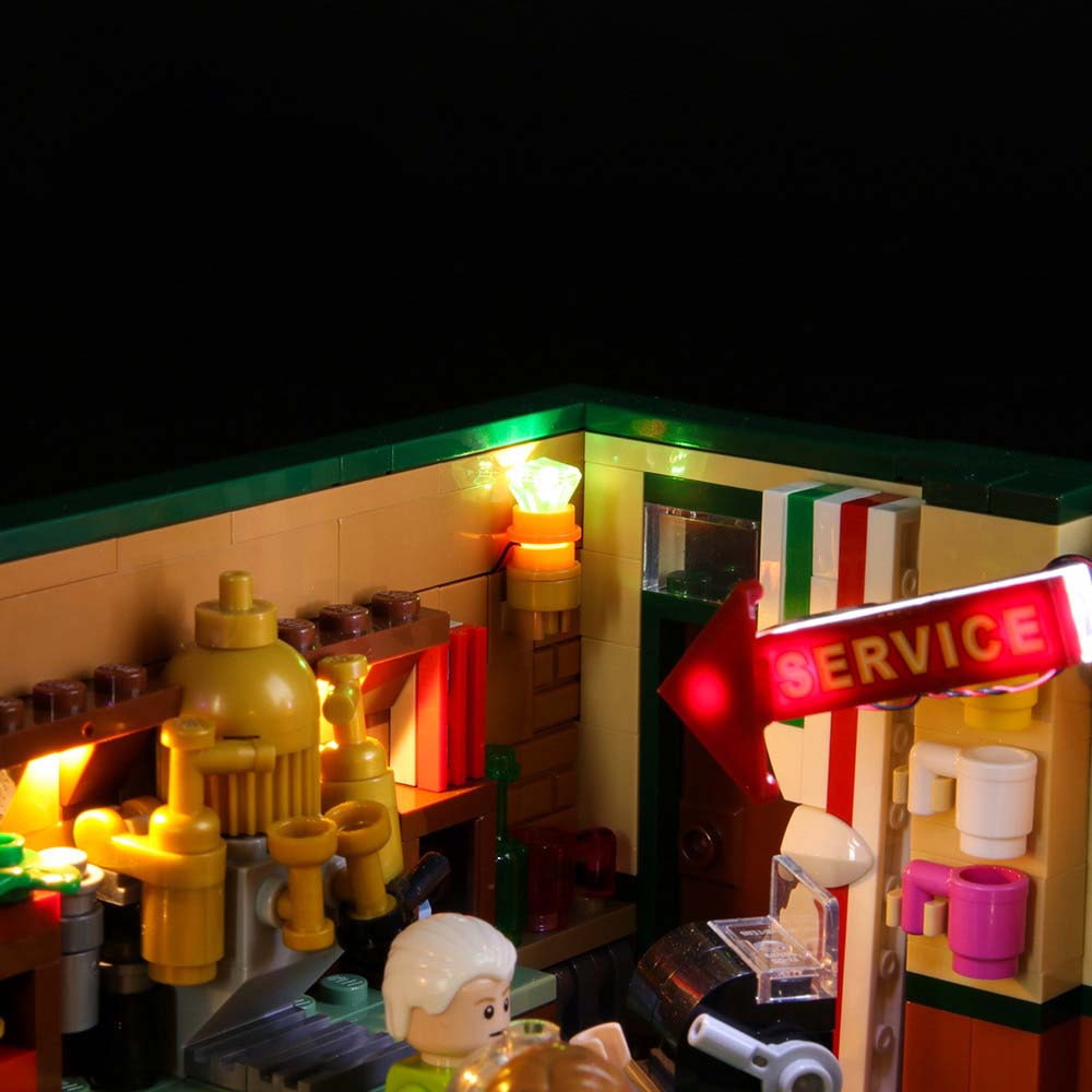 Light Kit for Central Perk 21319 - DelsBricks Toys & CollectiblesLed Light Kit for LegoDelsBricks Toys & CollectiblesZENE