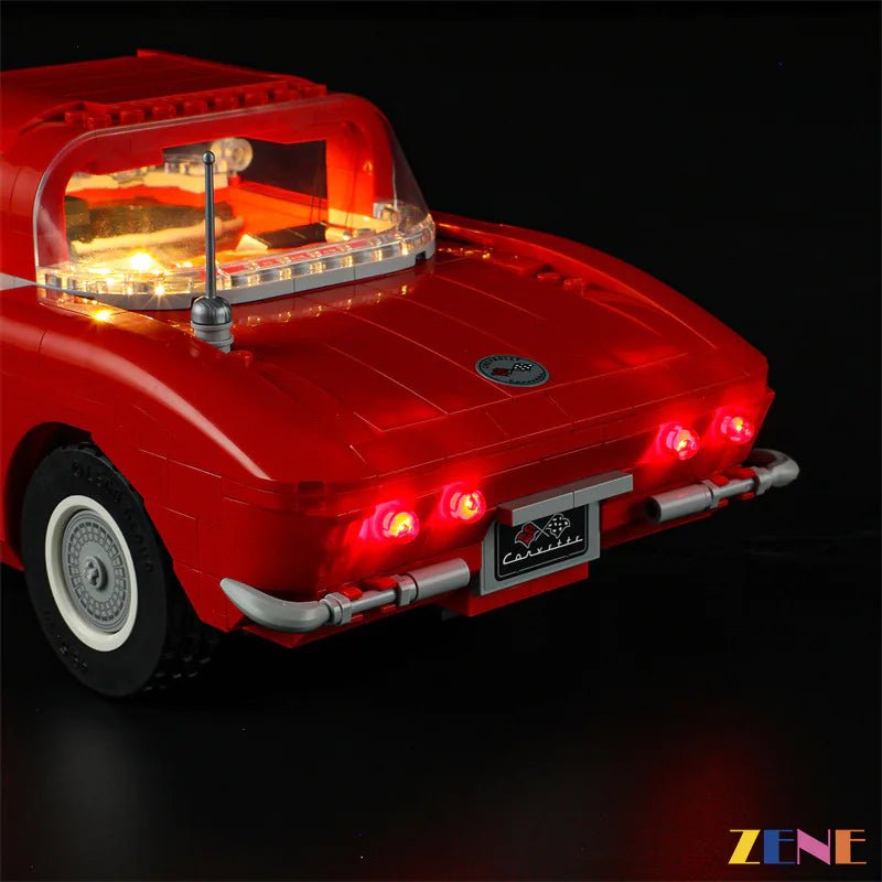 Light Kit for Chevrolet Corvette 1961 10321 (Ver.2) - DelsBricks Toys & CollectiblesLed Light Kit for LegoDelsBricks Toys & CollectiblesZENE