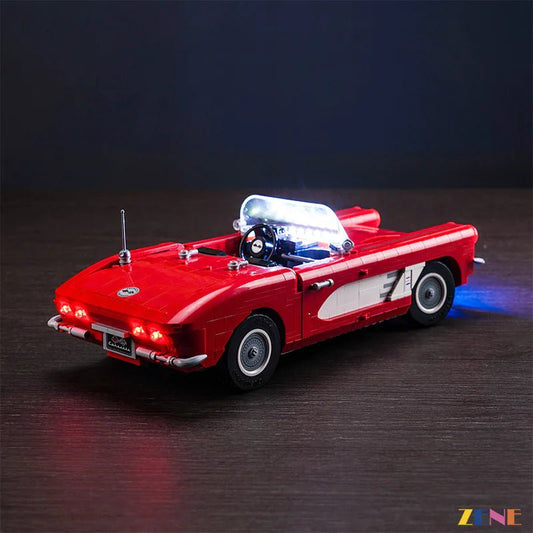 Light Kit for Chevrolet Corvette 1961 10321 - DelsBricks Toys & CollectiblesLed Light Kit for LegoDelsBricks Toys & CollectiblesZENE