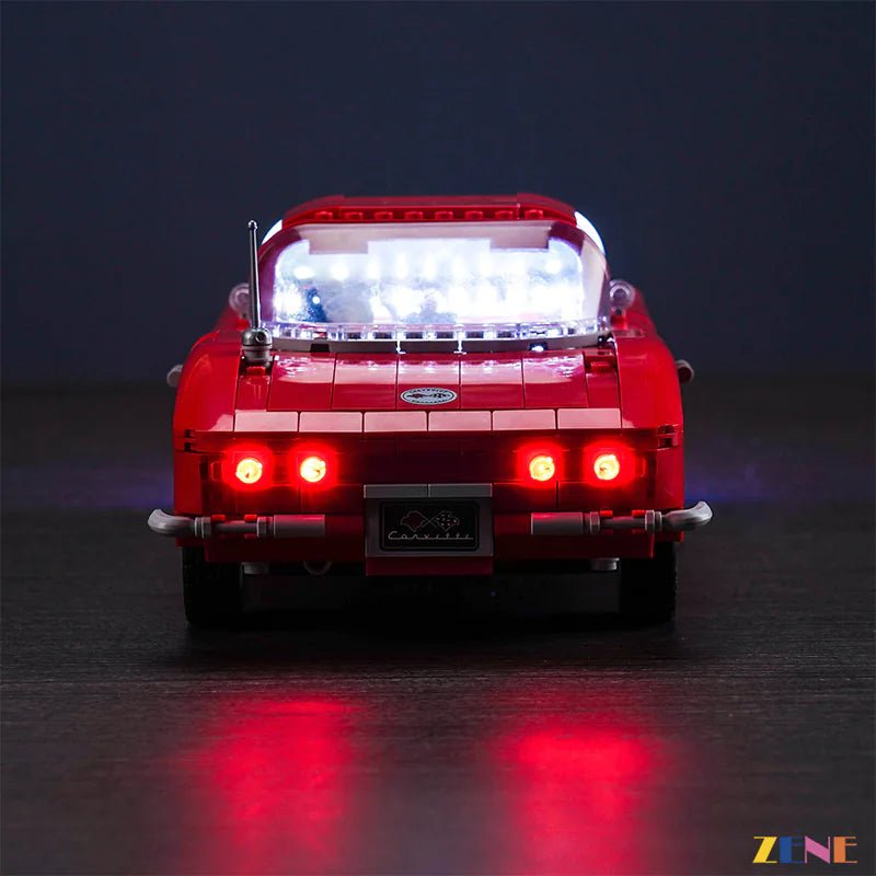 Light Kit for Chevrolet Corvette 1961 10321 - DelsBricks Toys & CollectiblesLed Light Kit for LegoDelsBricks Toys & CollectiblesZENE