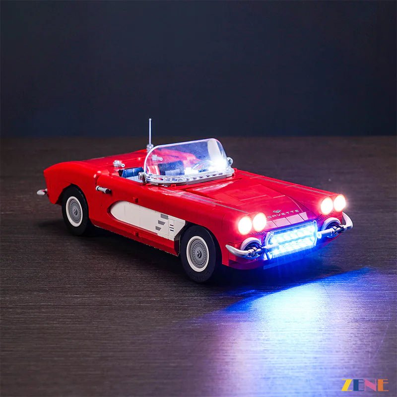 Light Kit for Chevrolet Corvette 1961 10321 - DelsBricks Toys & CollectiblesLed Light Kit for LegoDelsBricks Toys & CollectiblesZENE