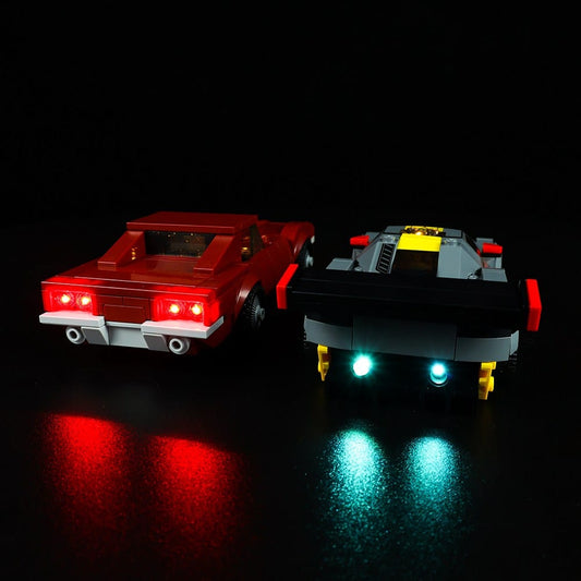 Light Kit for Chevrolet Corvette C8.R Race Car and 1968 Chevrolet Corvette 76903 - DelsBricks Toys & CollectiblesLed Light Kit for LegoDelsBricks Toys & CollectiblesZENE