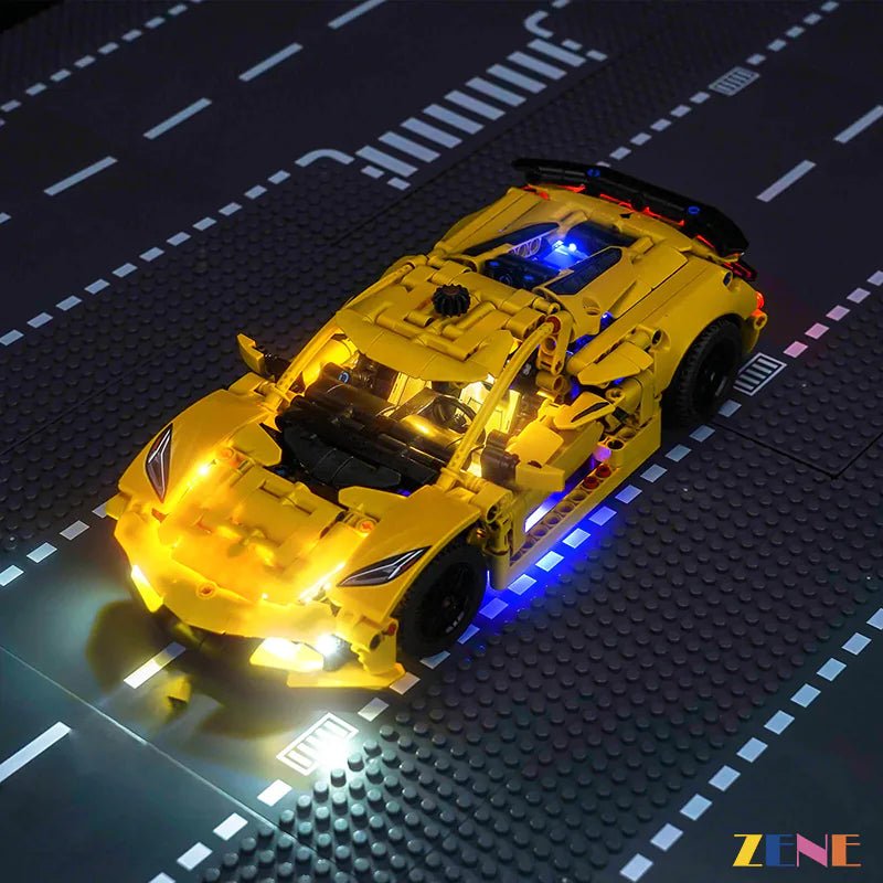 Light Kit for Chevrolet Corvette Stingray 42205 - DelsBricks Toys & CollectiblesLed Light Kit for LEGO ZENE20DelsBricks Toys & CollectiblesZENE