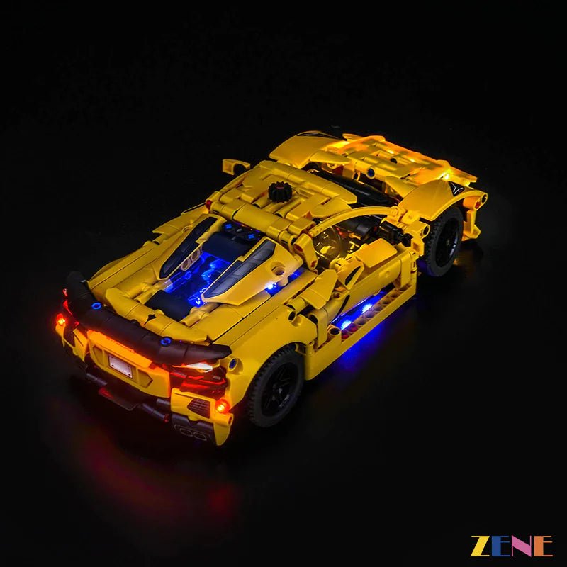 Light Kit for Chevrolet Corvette Stingray 42205 - DelsBricks Toys & CollectiblesLed Light Kit for LEGO ZENE20DelsBricks Toys & CollectiblesZENE