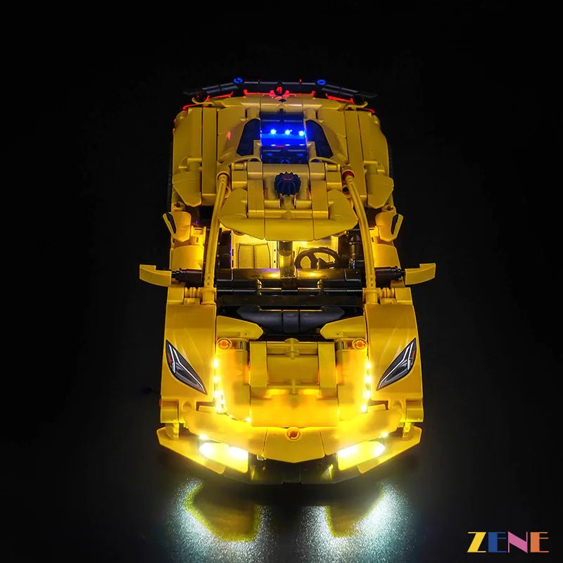 Light Kit for Chevrolet Corvette Stingray 42205 - DelsBricks Toys & CollectiblesLed Light Kit for LEGO ZENE20DelsBricks Toys & CollectiblesZENE