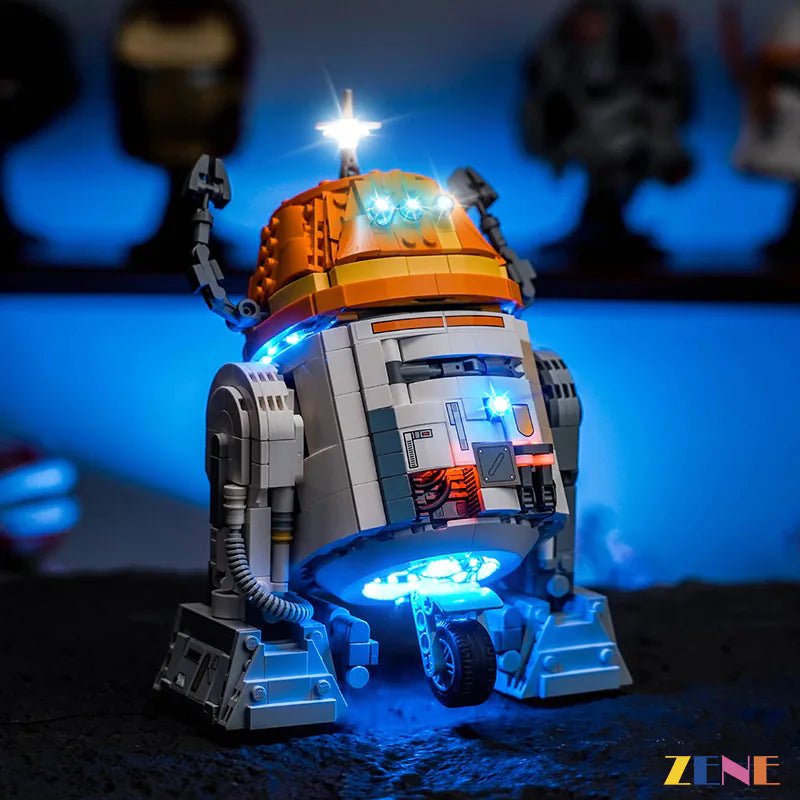 Light Kit for Chopper (C1 - 10P) Astromech Droid 75416 - DelsBricks Toys & CollectiblesLed Light Kit for LEGO ZENE20DelsBricks Toys & CollectiblesZENE