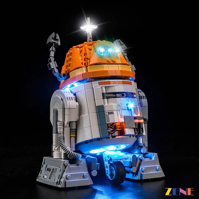 Light Kit for Chopper (C1 - 10P) Astromech Droid 75416 - DelsBricks Toys & CollectiblesLed Light Kit for LEGO ZENE20DelsBricks Toys & CollectiblesZENE