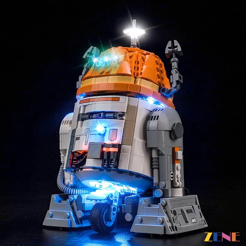 Light Kit for Chopper (C1 - 10P) Astromech Droid 75416 - DelsBricks Toys & CollectiblesLed Light Kit for LEGO ZENE20DelsBricks Toys & CollectiblesZENE