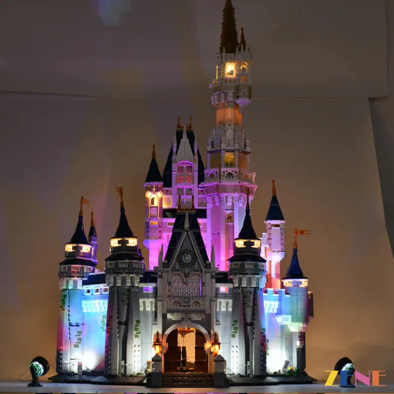 Light Kit for Cinderella Princess Castle 71040 (Ver. 2) - DelsBricks Toys & CollectiblesLed Light Kit for LegoDelsBricks Toys & CollectiblesZENE