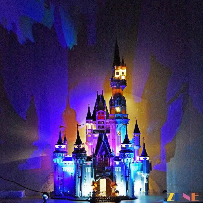 Light Kit for Cinderella Princess Castle 71040 (Ver. 2) - DelsBricks Toys & CollectiblesLed Light Kit for LegoDelsBricks Toys & CollectiblesZENE