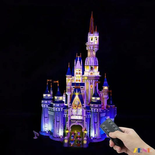 Light Kit for Cinderella Princess Castle 71040 (Ver. 3) - DelsBricks Toys & CollectiblesLed Light Kit for LegoDelsBricks Toys & CollectiblesZENE