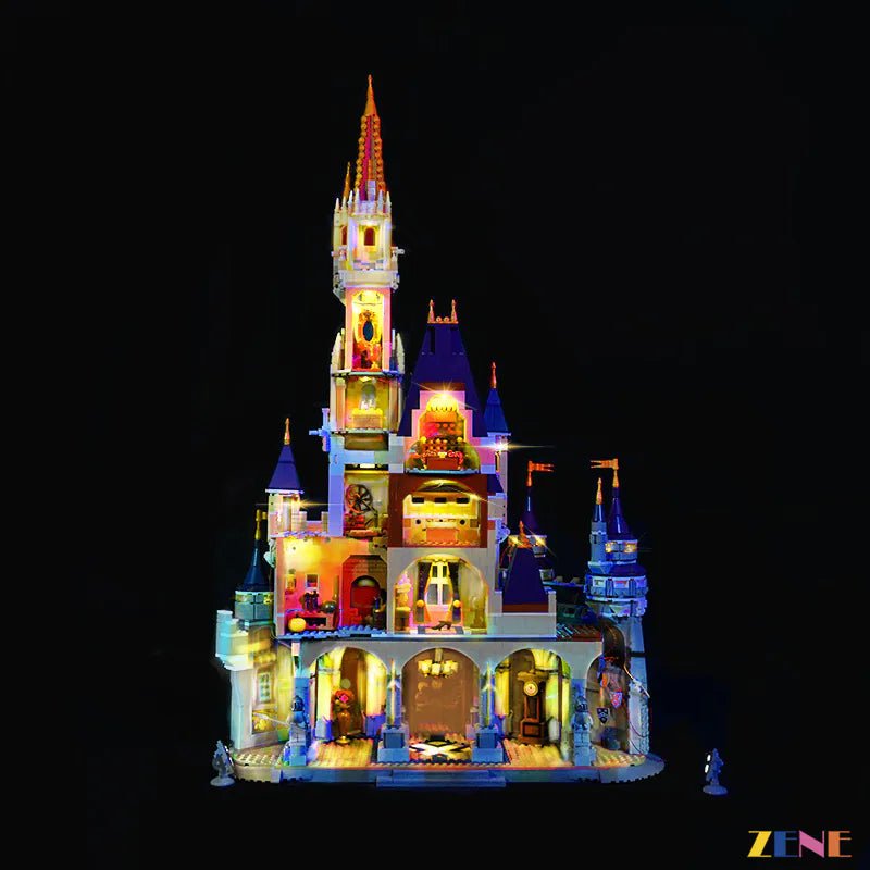 Light Kit for Cinderella Princess Castle 71040 (Ver. 3) - DelsBricks Toys & CollectiblesLed Light Kit for LegoDelsBricks Toys & CollectiblesZENE