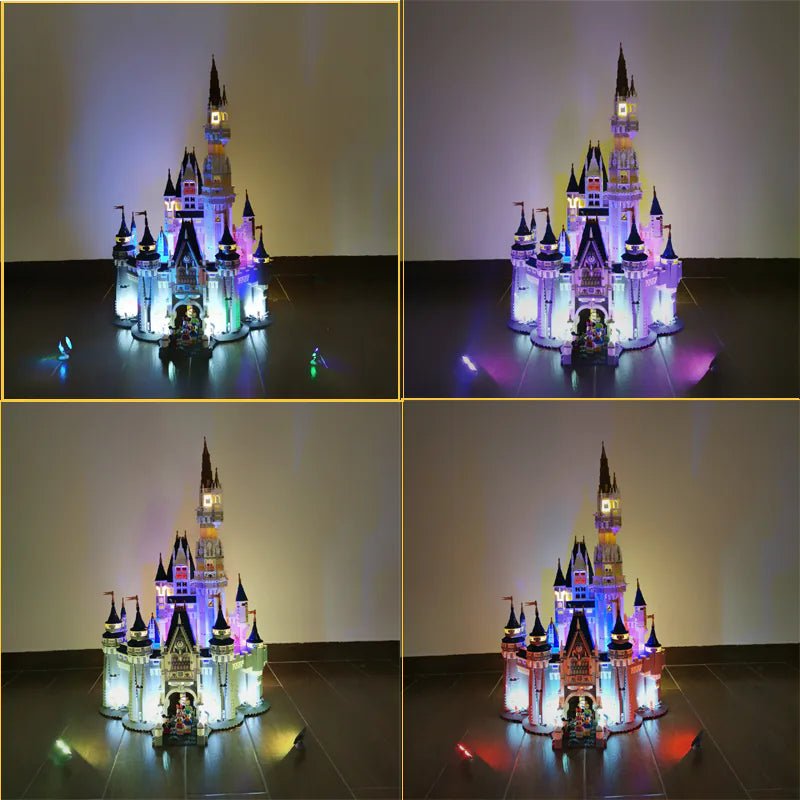 Light Kit for Cinderella Princess Castle 71040 (Ver. 3) - DelsBricks Toys & CollectiblesLed Light Kit for LegoDelsBricks Toys & CollectiblesZENE