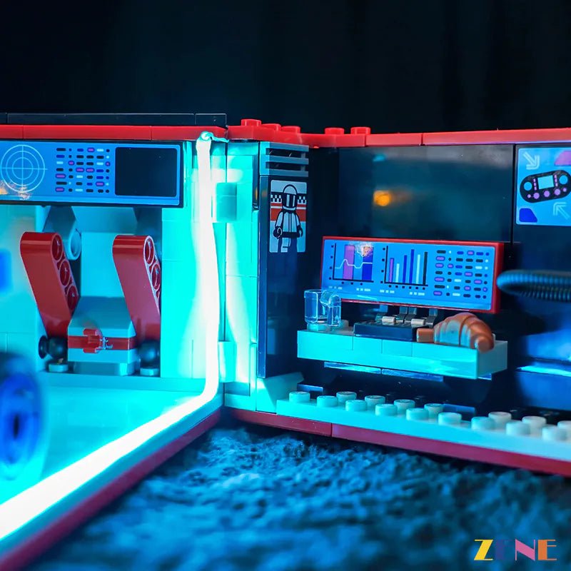 Light Kit for City F1 Garage Mercedes - AMG Alpine Cars 60444 - DelsBricks Toys & CollectiblesLed Light Kit for LegoDelsBricks Toys & CollectiblesZENE