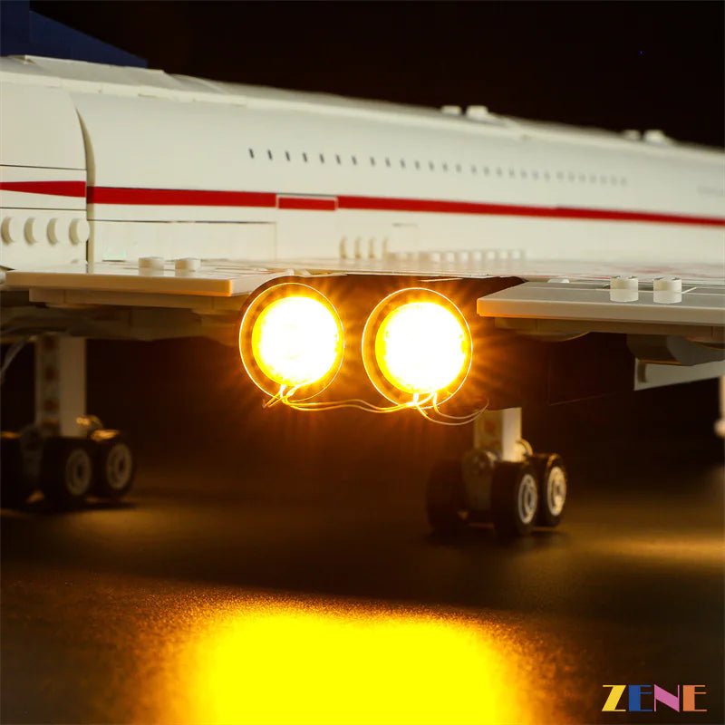 Light Kit for Concorde 10318 (Ver.2) - DelsBricks Toys & CollectiblesLed Light Kit for LegoDelsBricks Toys & CollectiblesZENE