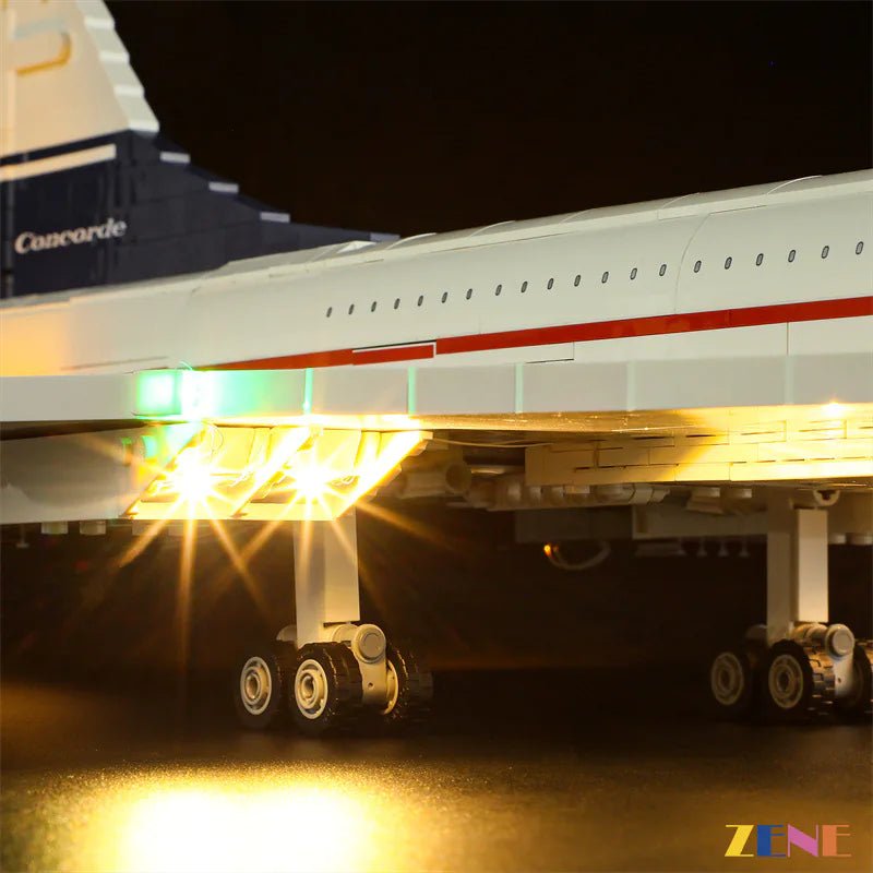 Light Kit for Concorde 10318 (Ver.2) - DelsBricks Toys & CollectiblesLed Light Kit for LegoDelsBricks Toys & CollectiblesZENE