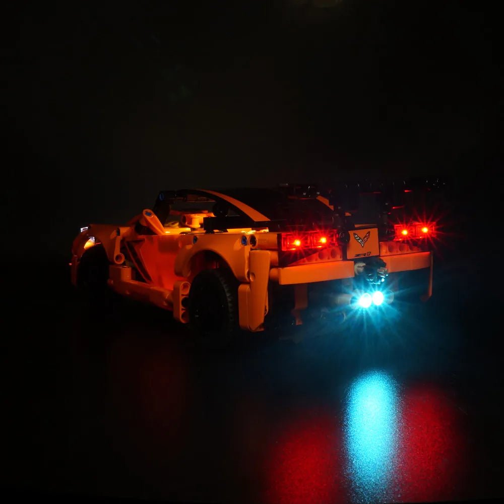 Light Kit for Corvette ZR1 42093 - DelsBricks Toys & CollectiblesLed Light Kit for LegoDelsBricks Toys & CollectiblesZENE