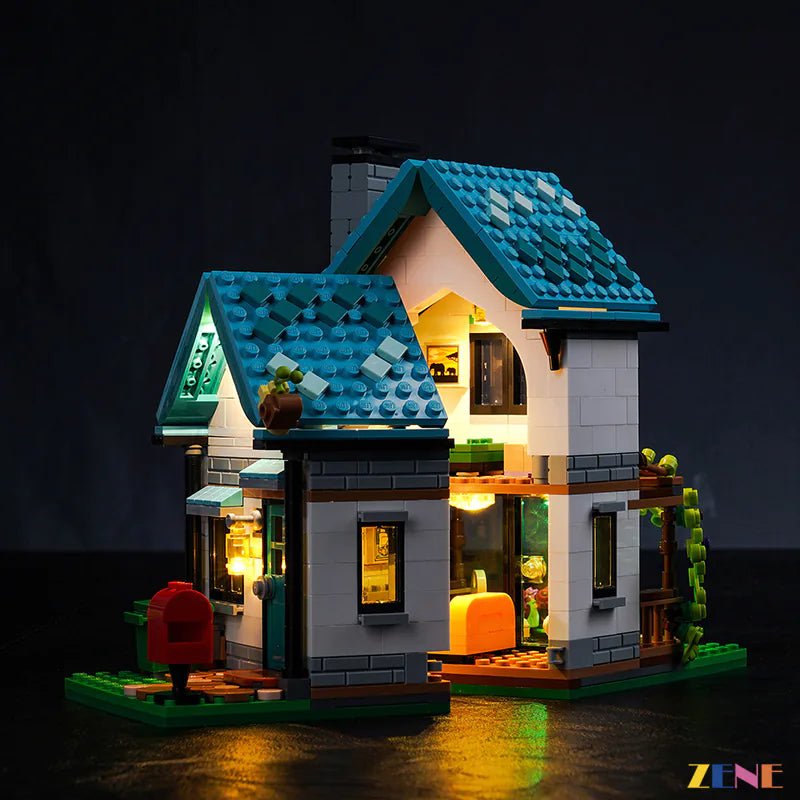Light Kit for Cozy House 31139 - DelsBricks Toys & CollectiblesLed Light Kit for LegoDelsBricks Toys & CollectiblesZENE