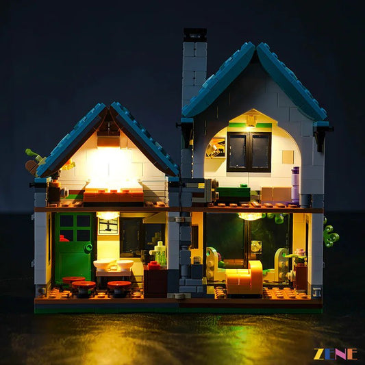 Light Kit for Cozy House 31139 - DelsBricks Toys & CollectiblesLed Light Kit for LegoDelsBricks Toys & CollectiblesZENE