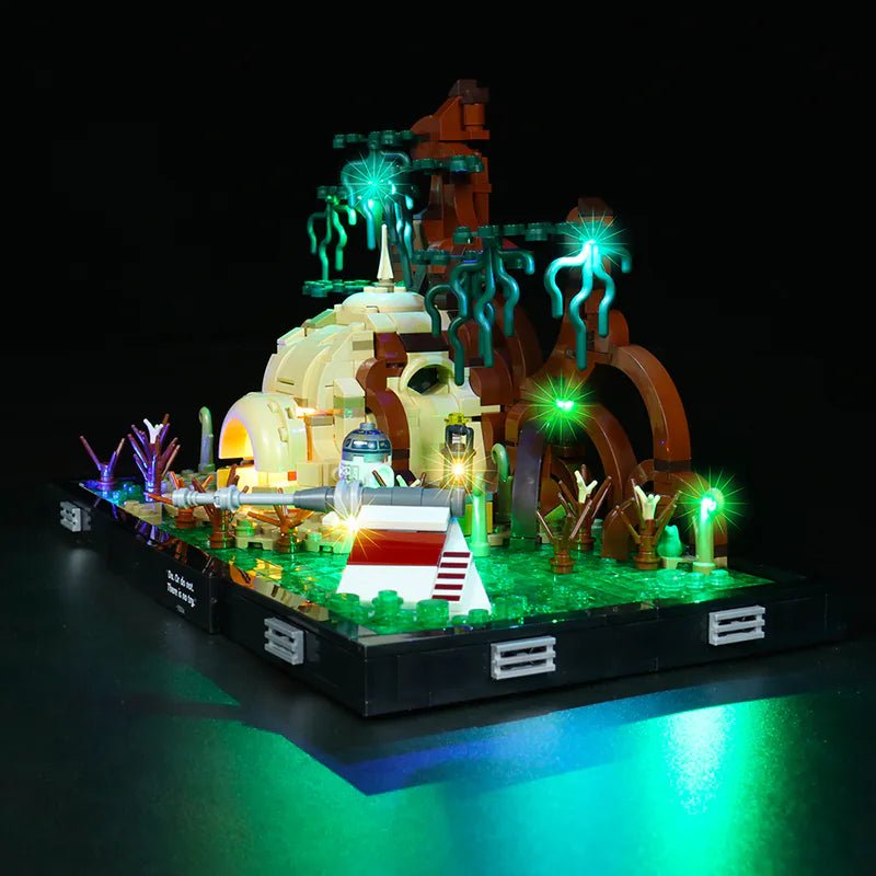 Light Kit for Dagobah™ Jedi™ 75330 Ver.2 - DelsBricks Toys & CollectiblesLed Light Kit for LegoDelsBricks Toys & CollectiblesZENE