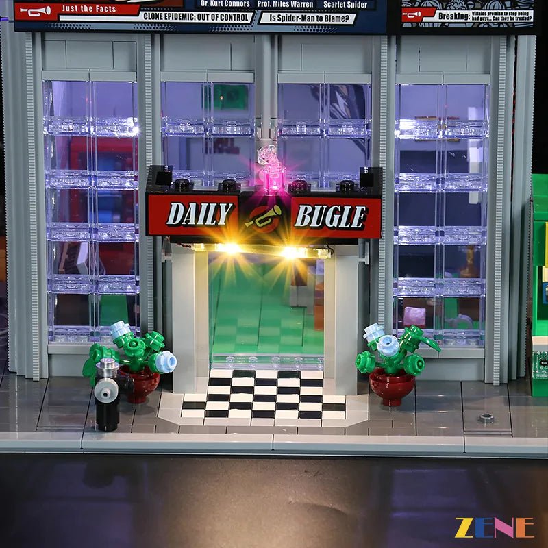 Light Kit for Daily Bugle 76178 - DelsBricks Toys & CollectiblesLed Light Kit for LegoDelsBricks Toys & CollectiblesZENE