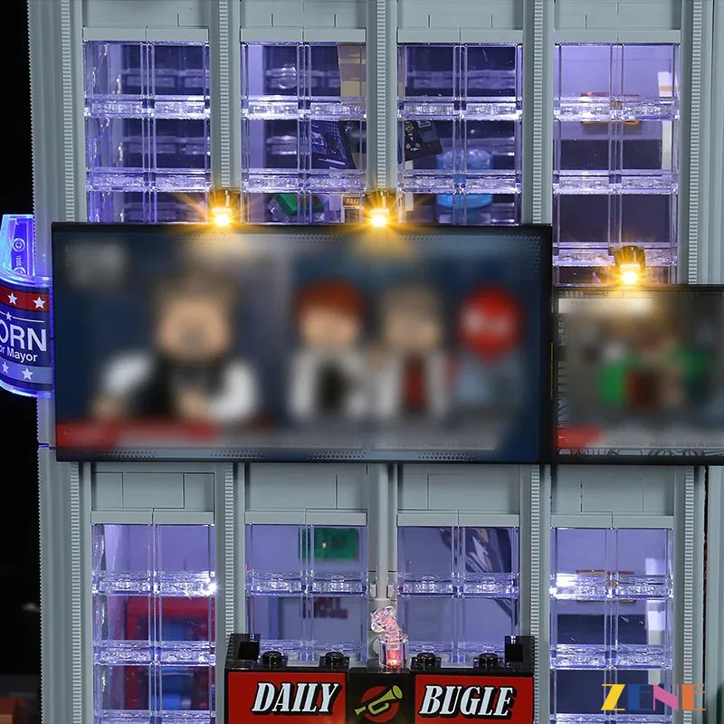 Light Kit for Daily Bugle 76178 - DelsBricks Toys & CollectiblesLed Light Kit for LegoDelsBricks Toys & CollectiblesZENE