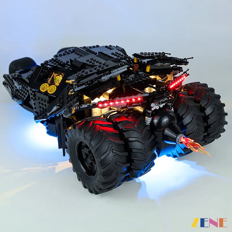 Light Kit for DC Batman Batmobile Tumbler 76240 (Ver. 2) - DelsBricks Toys & CollectiblesLed Light Kit for LegoDelsBricks Toys & CollectiblesZENE