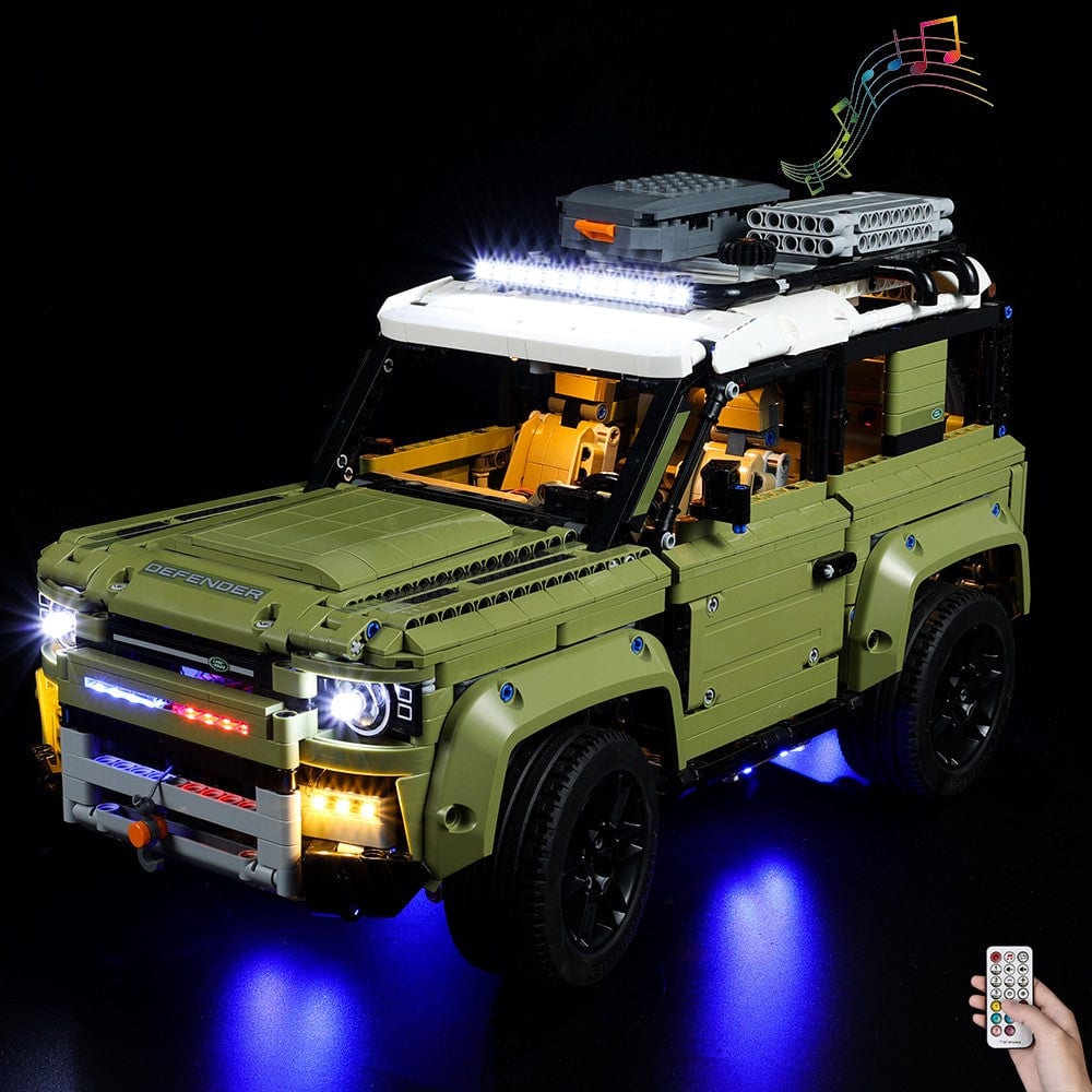 Light Kit for Defender Car 42110 - DelsBricks Toys & CollectiblesLed Light Kit for LegoDelsBricks Toys & CollectiblesZENE