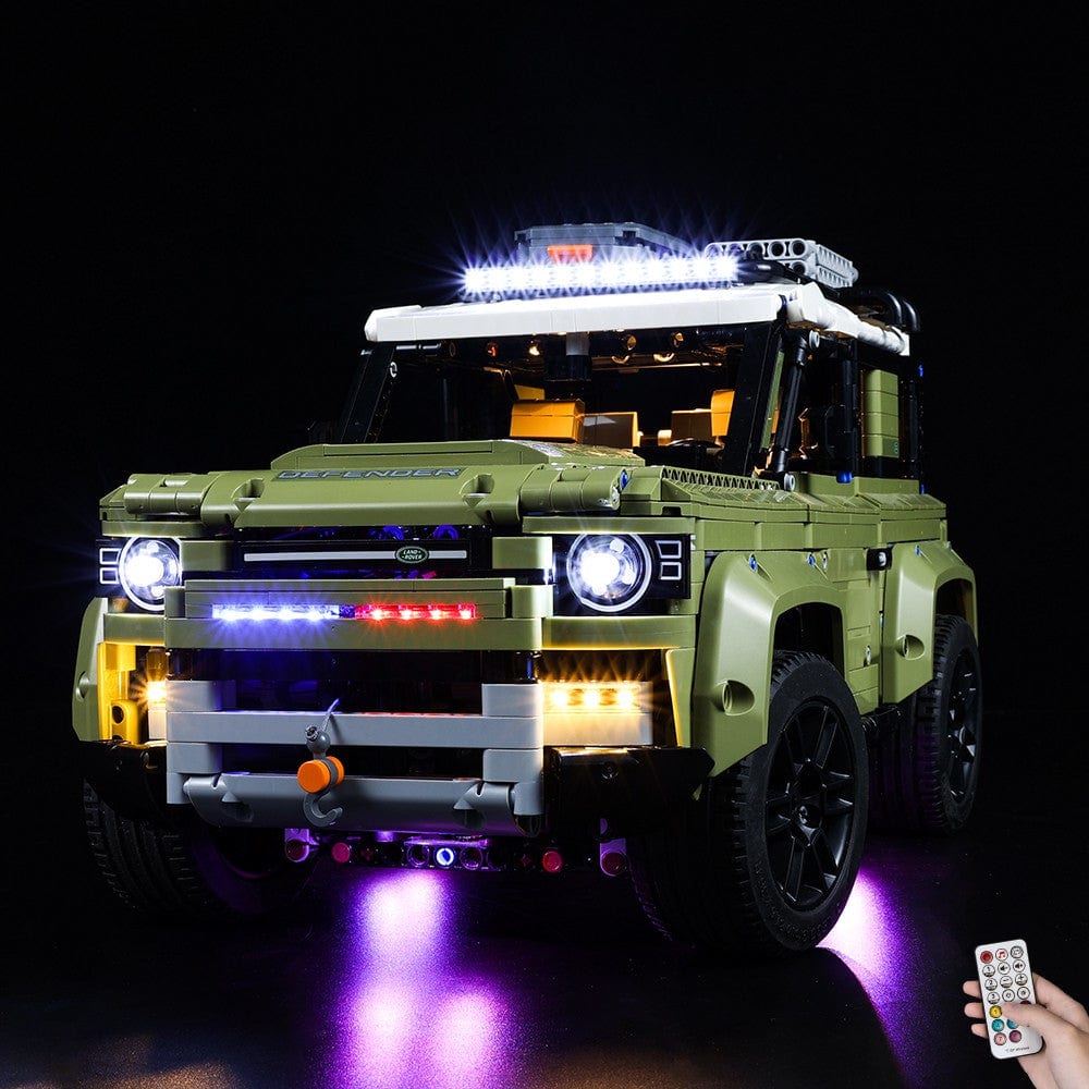 Light Kit for Defender Car 42110 - DelsBricks Toys & CollectiblesLed Light Kit for LegoDelsBricks Toys & CollectiblesZENE