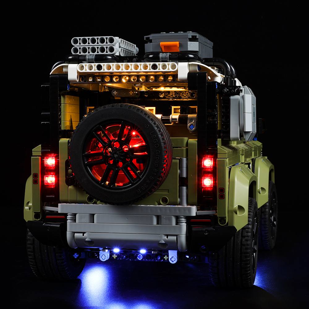 Light Kit for Defender Car 42110 - DelsBricks Toys & CollectiblesLed Light Kit for LegoDelsBricks Toys & CollectiblesZENE