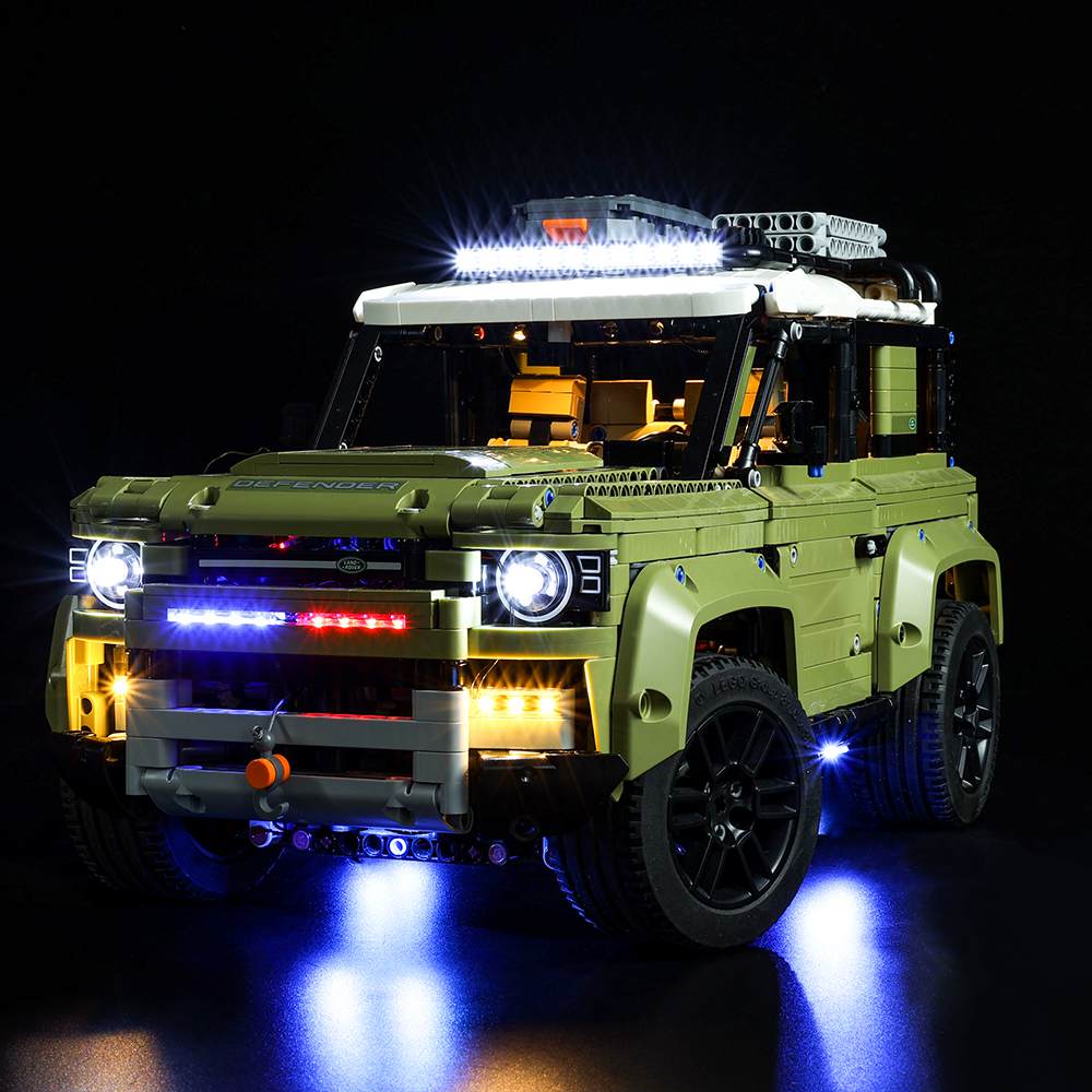 Light Kit for Defender Car 42110 - DelsBricks Toys & CollectiblesLed Light Kit for LegoDelsBricks Toys & CollectiblesZENE